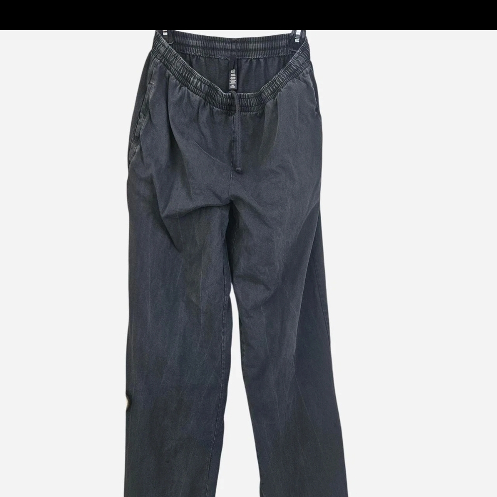 SKIMS Gray Elastic Waist Trousers
